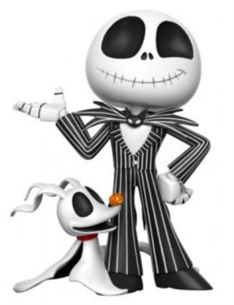 FUNKO ACTION FIGURES FUNKO SUPER DELUXE NIGHTMARE BEFORE CHRISTMAS: JACK W/ ZERO